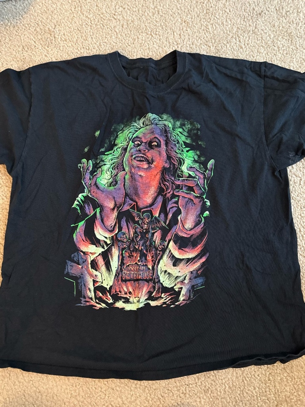Beetlejuice XL shirt